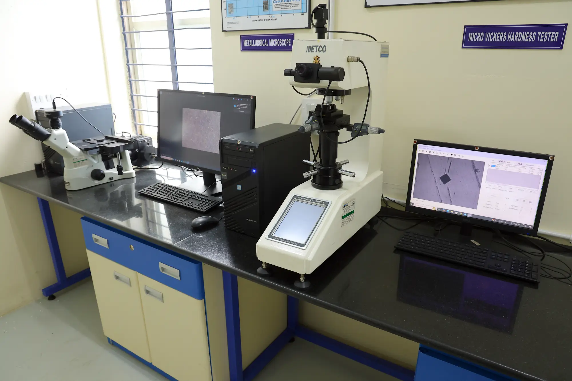 Hardness Testing Microscope Chaitanya